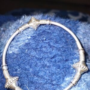 Elegant a Sterling Silver Women's Bracelet